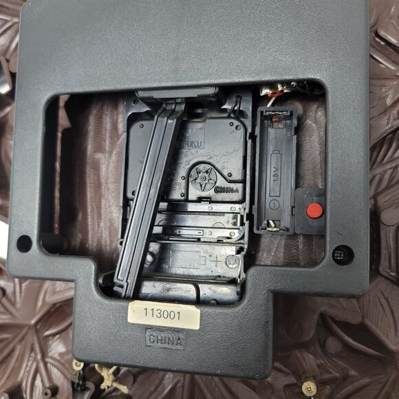 Vintage Telesonic Battery Operated Quartz Movement Music Cuckoo Clock - Picture 13 of 13